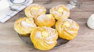 Custard cruffins the easy recipe to make them at hme [upl. by Ul]