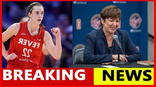 Just received newsFever president breaks down Caitlin Clarke for her rookie season shot [upl. by Halsy]