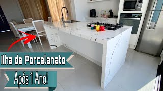 Ilha de porcelanato  Valeu a pena [upl. by Alaek211]