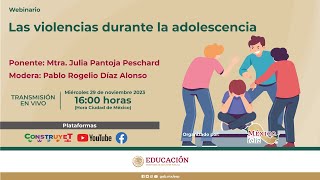 Las violencias durante la adolescencia [upl. by Otrebogad]