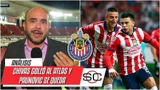 ANÁLISIS Chivas RESURGIÓ con una goleada vs Atlas en el Clásico Tapatío de la Liga MX  SportsCenter [upl. by Dlareg]