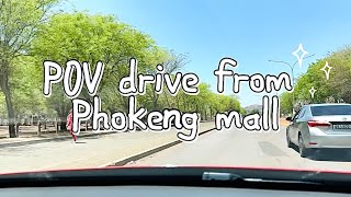 POV drive from Phokeng mall to Rustenberg Town… North West Province… South Africa [upl. by Hui]