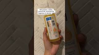 Review Hada Labo  Gokugyun Cleansing Oil Makeup Remover [upl. by Keli221]