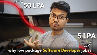 50 LPA to 5 LPA  reality of software developer job offers [upl. by Firahs]