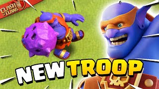 New Super Bowler Troop Explained Clash of Clans [upl. by Leitman268]