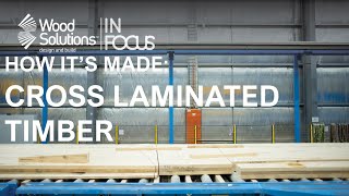 How Its Made Cross Laminated Timber CLT [upl. by Dusa]