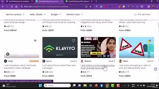 Email Marketing Services on FiverrEmail Marketing course [upl. by Anah]