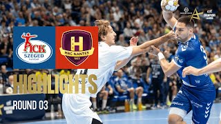 OTP Bank  PICK Szeged 🆚 HBC Nantes  Round 3  Machineseeker EHF Champions League 202425 [upl. by Adiahs97]