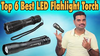 ✅ Top 6 Best FlashLight Torch In India 2023 With Price  LED Flashlight Review amp Comparison [upl. by Ruttger939]