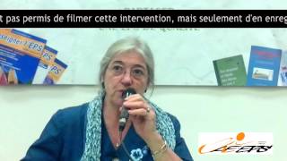 Annick Davisse  « Élèves dits quoten difficultéquot quotproblèmes à lécolequot et cas des filles en EPS  » [upl. by Ahon]