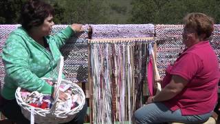 Rag Rug Weaving [upl. by Thorr925]