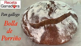 Bolla de Porriño  Pan casero Ep 4  Receta ganadora [upl. by Suhpoelc]