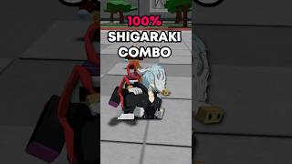 100 SHIGARAKI Combo In heroesbattlegrounds roblox shigaraki [upl. by Noryd]