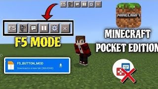 MINECRAFT F5 BUTTON MOD DOWNLOAD 12141 LETEST [upl. by Leumek]