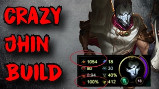 CRAZY JHIN BUILD [upl. by Bevash]