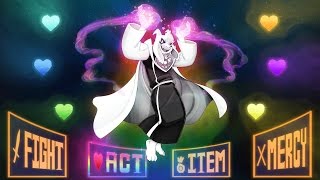 Undertale  Asriel Dreemur fight pacifist [upl. by Odlaumor]