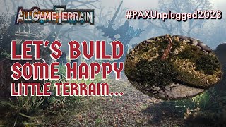 PAX Unplugged 2023 Building a Happy Little Ambush Spot with All Game Terrain [upl. by Nauaj]