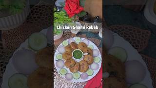 Chicken Shami kebab shorts ytshortsvideo snacks chicken shamikabab food [upl. by Burkley159]