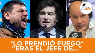 Grabois se quiso hacer el picante con Milei y Gasulla LO PRENDIÓ FUEGO “Preséntate en la justicia” [upl. by Anrat679]