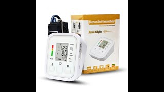 Blood Pressure Monitor Upper Arm Automatic Digital [upl. by Hearn]