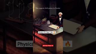 MindBlowing Magnetic Field Patterns by Faraday ⚡ Physics Shorts reels trending [upl. by Given]