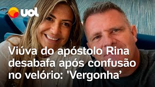 Viúva do apóstolo Rina diz que cristãos são uma vergonha após briga por liderança na Bola de Neve [upl. by Enetsirk496]