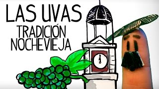 Comer las uvas tradición nochevieja en España [upl. by Ecyob]