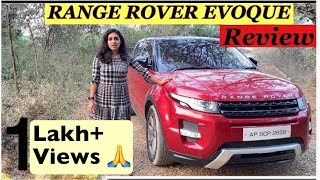 Range Rover Evoque Review in Telugu  CarsZoid  Luxury Car Reviews rangeroverevoque carstelugu [upl. by Nohsar]