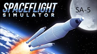 Spaceflight Simulator Apollo  SA5 [upl. by Fanni857]