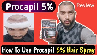 PROCAPIL How To Use Procapil 5 Hair Spray  Procapil 5 Review  Best for Hair Growth piligrow [upl. by Levitt329]