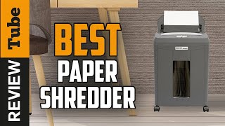 ✅ Paper Shredder Best Paper Shredder 2022 Buying Guide [upl. by Assetniuq]