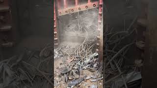 Shredding scrap machine make work easier [upl. by Assirrec73]