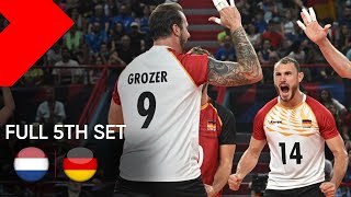 The Netherlands vs Germany I Full 5th Set I CEV EuroVolley 2023 [upl. by Orat]