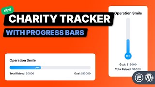 WordPress Fundraising Thermometer and other Trackers [upl. by Amsa]