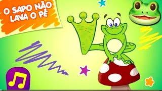 🎶O Sapo Dançador🎵 Sapo cançoesinfantis desenhodecriança musicainfantil desenhoinfantil [upl. by Ayokahs]