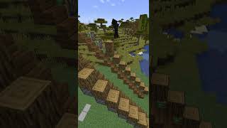 ¿CONSTRUIRIAS ESTAS ESCALERAS EN TU SURVIVAL shorts minecraft [upl. by Colas]