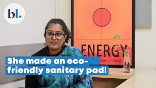 How this Chennai researcher came up with India’s first and fastest biodegradable sanitary napkin [upl. by Lasky]