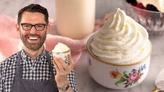 How to Make Whipped Cream  Easy and Amazing [upl. by Diskin]