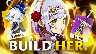 Is Noelle Cracked Now With Furina   Full Build Guide amp Calculation [upl. by Scheers]