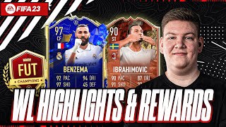 Kann uns Benzema TOTY zum 200 schießen😍FIFA 23 WL Highlights amp Rewards [upl. by Wilser]