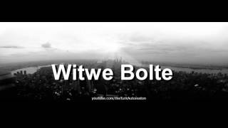 How to pronounce Witwe Bolte in German [upl. by Ellehcam]