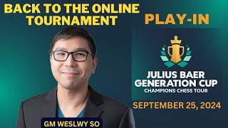 Julius Baer Generation Cup 2024  Playin  GM Wesley So [upl. by Flatto20]