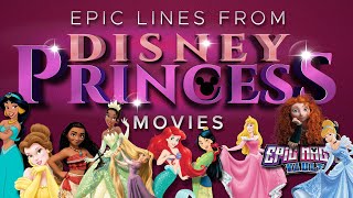 Epic Iconic Lines From Disney Princess Movies disneyprincess disneyworld [upl. by Navi]