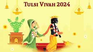 Tulsi Vivah song 2024 AadhyaRaghuvanshi [upl. by Susie701]