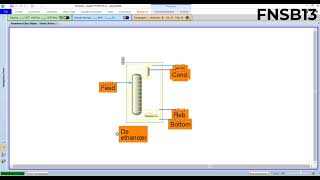 Aspen Hysys 121 Distillation Tower  DeEthanizer [upl. by Roselyn]