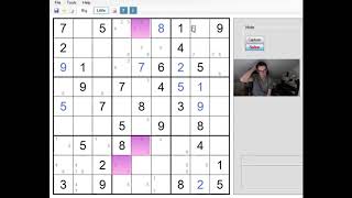 Advanced Sudoku Solving The WXYZ Wing [upl. by Stevie]