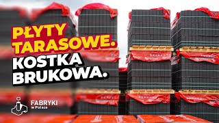 Polski producent kostki brukowej i płyt tarasowych – Fabryki w Polsce [upl. by Genna]