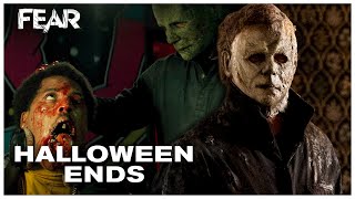 The Michael Myers Copycat Killer Corey Cunninghams Rampage  Halloween Ends 2022  Fear [upl. by Aralomo]