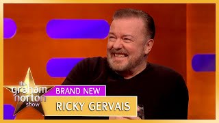 Ricky Gervais Accidentally Bought A Child Sized Cricket Box  The Graham Norton Show [upl. by Jillayne83]