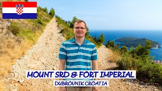 The Ultimate DUBROVNIK Hike  Walking Mount Srd to Fort Imperial Cable Car Closed [upl. by Aielam]